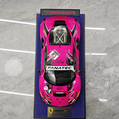 [Look Smart] 1:18 Ferrari 2022 488 GT3 Evo Iron Dames #83 Model Car Resin / Closed Body