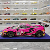 [Look Smart] 1:18 Ferrari 2022 488 GT3 Evo Iron Dames #83 Model Car Resin / Closed Body
