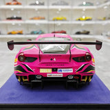 [Look Smart] 1:18 Ferrari 2022 488 GT3 Evo Iron Dames #83 Model Car Resin / Closed Body