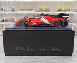 [Look Smart] 1:18 Ferrari 2023 499P Le Mans Hypercar No.24 Model Car Resin