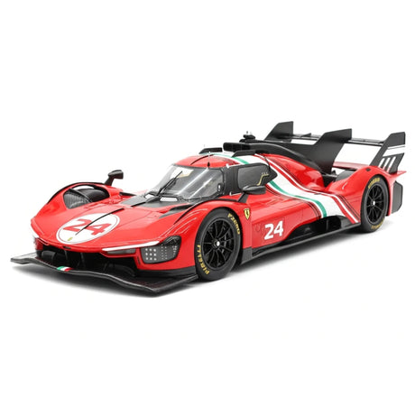 [Look Smart] 1:18 Ferrari 2023 499P Le Mans Hypercar No.24 Model Car Resin