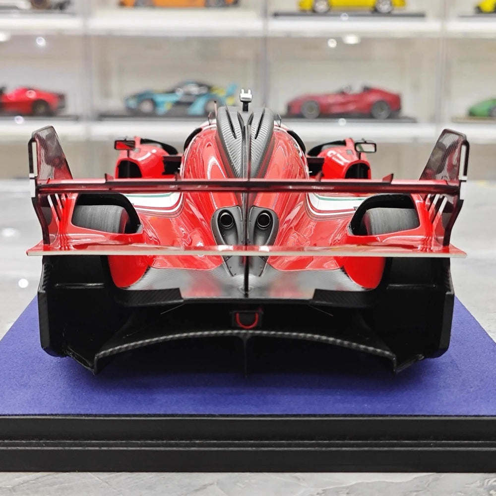 [Look Smart] 1:18 Ferrari 2023 499P Le Mans Hypercar No.24 Model Car Resin