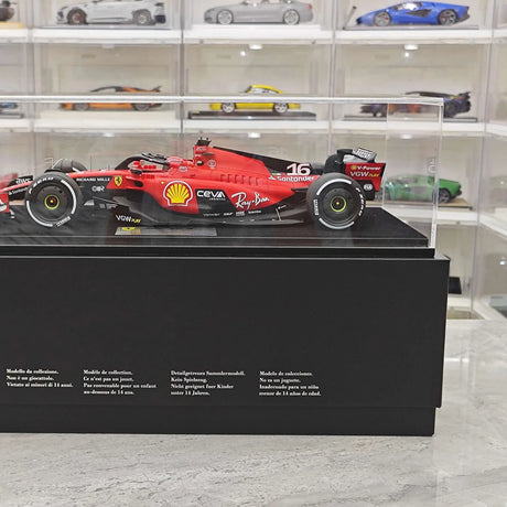1:18 Ferrari 2023 SF-23 #16 Singapore GP Charles Leclerc F1 Resin-Modell von Look Smart – Ansicht 13