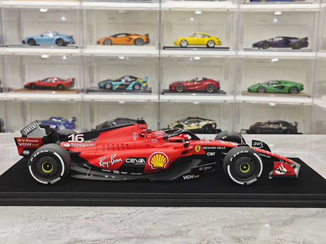 1:18 Ferrari 2023 SF-23 #16 Singapore GP Charles Leclerc F1 Resin-Modell von Look Smart – Ansicht 9