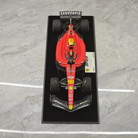 1:18 Ferrari 2023 SF-23 #55 italienischer GP Monza Carlos Sainz F1 Resin-Modell von Look Smart – Ansicht 2