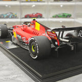 1:18 Ferrari 2023 SF-23 #55 이탈리아 GP 몬자 카를로스 사인츠 F1 룩 스마트 제작 레진 모델 차량 - 뷰 6