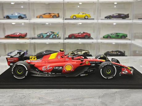 1:18 Ferrari 2023 SF-23 #55 italienischer GP Monza Carlos Sainz F1 Harzmodell von Look Smart – Ansicht 9