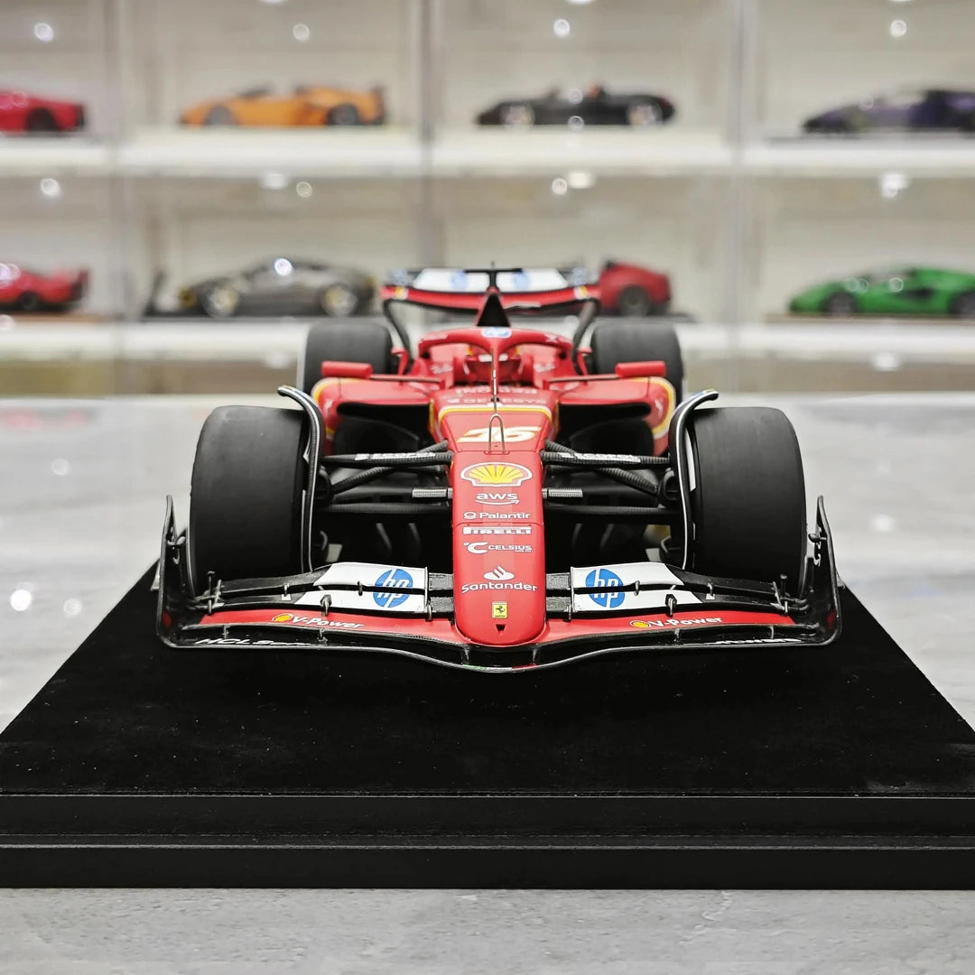 1:18 Ferrari 2024 SF-24 #16 Abu Dhabi GP Charles Leclerc F1 Resin-Modell von Look Smart – Ansicht 1