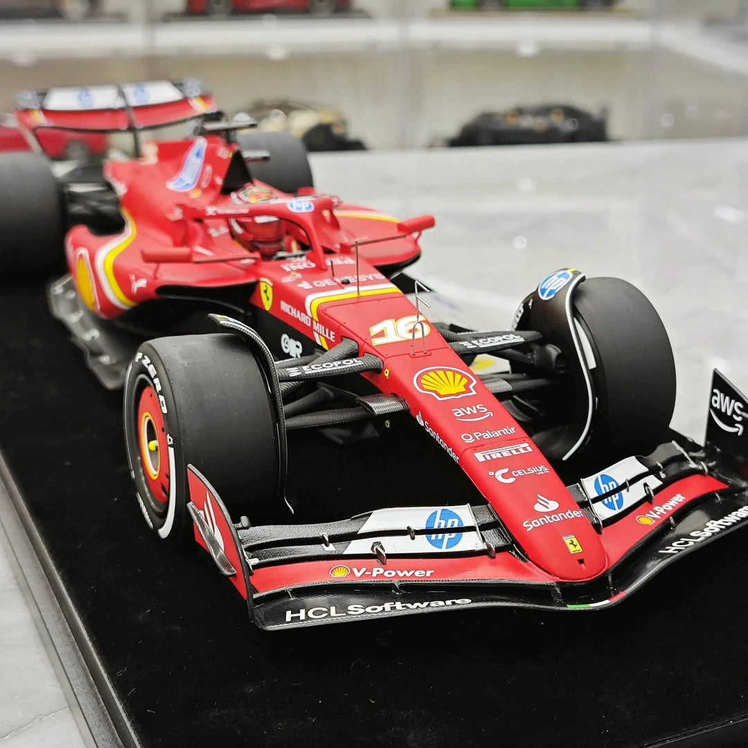 1:18 Ferrari 2024 SF-24 #16 Abu Dhabi GP Charles Leclerc F1 Resin-Modell von Look Smart – Ansicht 10