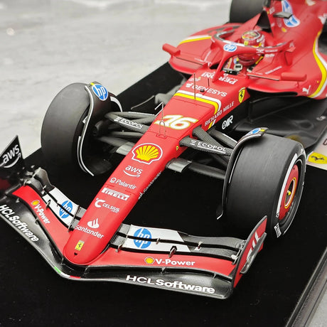 1:18 Ferrari 2024 SF-24 #16 Abu Dhabi GP Charles Leclerc F1 Resin-Modell von Look Smart – Ansicht 11