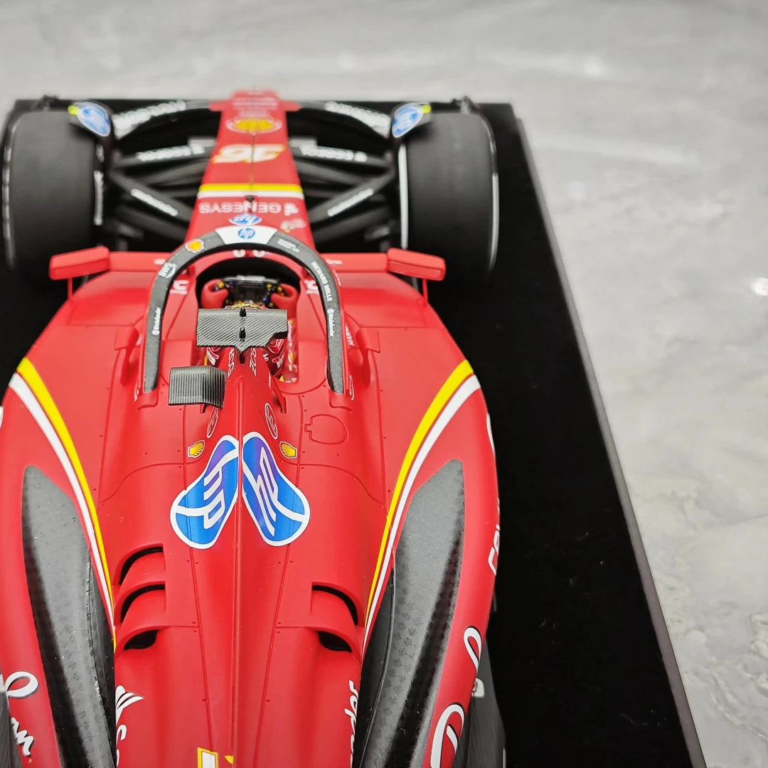 1:18 Ferrari 2024 SF-24 #16 Abu Dhabi GP Charles Leclerc F1 Harzmodell von Look Smart – Ansicht 12