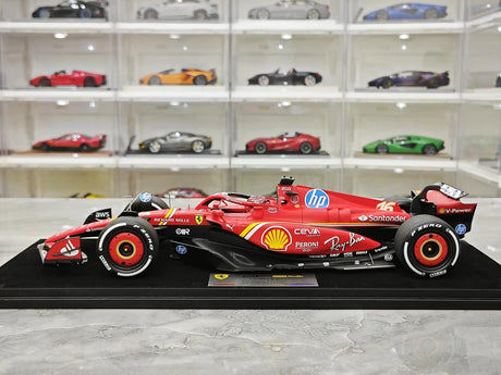 1:18 Ferrari 2024 SF-24 #16 Abu Dhabi GP Charles Leclerc F1 Harzmodell von Look Smart – Ansicht 5