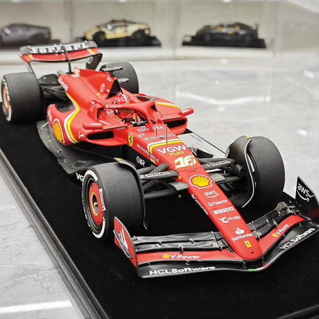 1:18 Ferrari 2024 SF-24 #16 australiensiska GP Charles Leclerc F1 resinmodell från Look Smart - vy 10