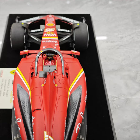 1:18 Ferrari 2024 SF-24 #16 australiensisk GP Charles Leclerc F1 resinmodell från Look Smart – vy 12