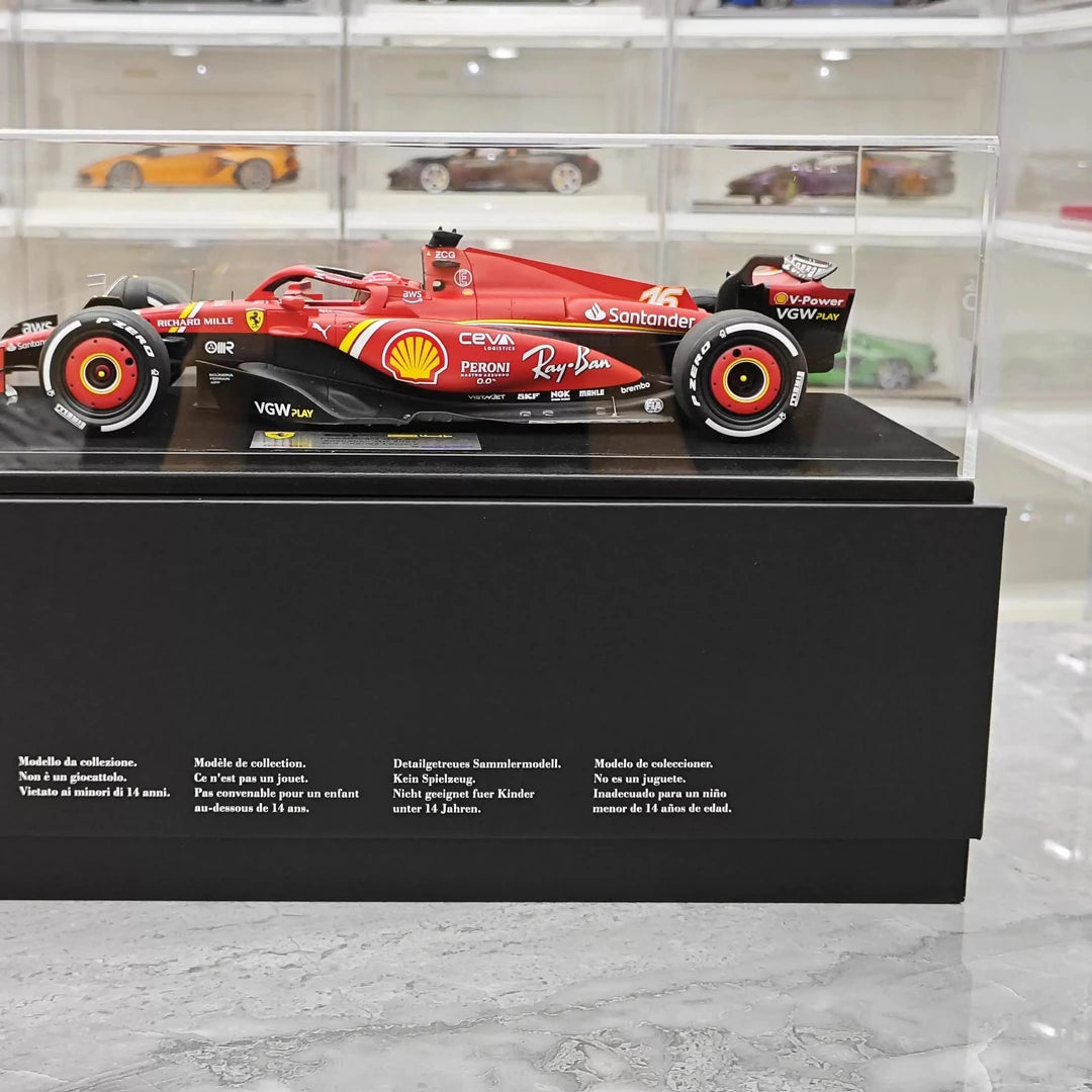 1:18 Ferrari 2024 SF-24 #16 Australian GP Charles Leclerc F1 resinmodell från Look Smart – vy 14