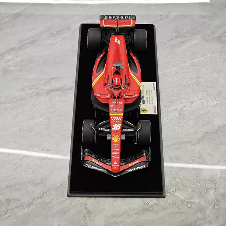 1:18 Ferrari 2024 SF-24 #16 australiensisk GP Charles Leclerc F1 resinmodell från Look Smart - vy 2