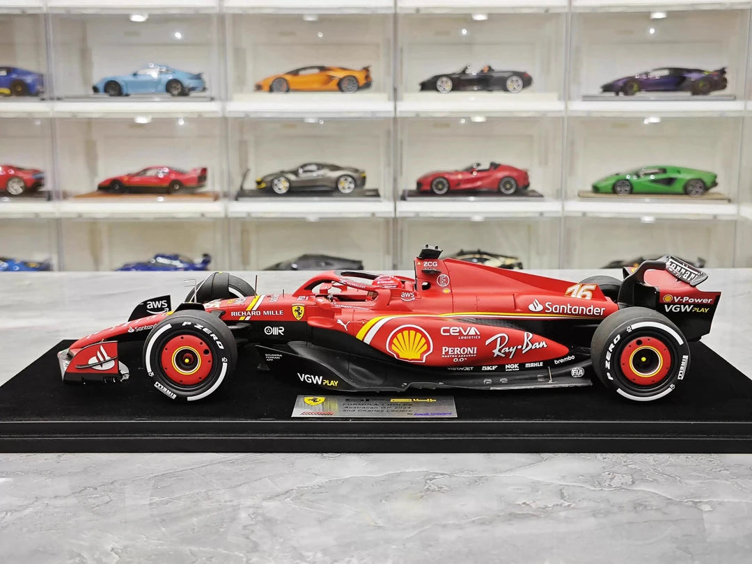 Look Smart] 1:18 Ferrari 2024 SF-24 #16 Australian GP Runner-Up