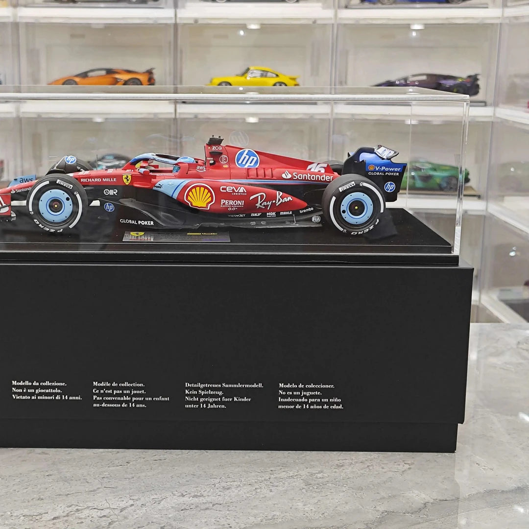 1:18 Ferrari 2024 SF-24 #16 Miami GP Charles Leclerc F1 Resin-Modell von Look Smart – Ansicht 13
