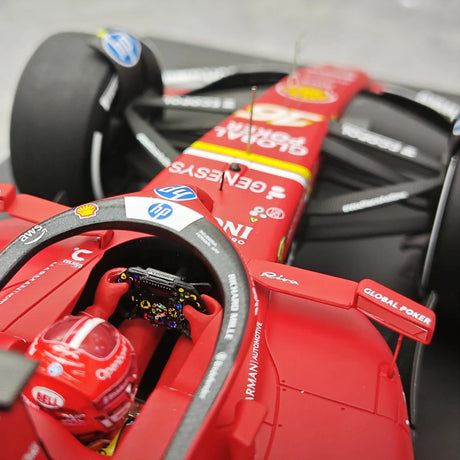 1:18 Ferrari 2024 SF-24 #16 United States GP Austin Charles Leclerc F1 Resin-Modell von Look Smart – Ansicht 13