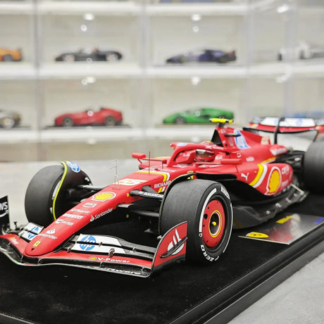 1:18 Ferrari 2024 SF-24 #55 Abu Dhabi GP Carlos Sainz F1 Resin-Modell von Look Smart – Ansicht 3