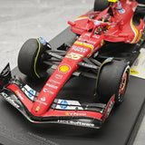1:18 Ferrari 2024 SF-24 #55 미국 GP 오스틴 카를로스 사인즈 F1 룩 스마트 수지 모델 자동차 - 뷰 11