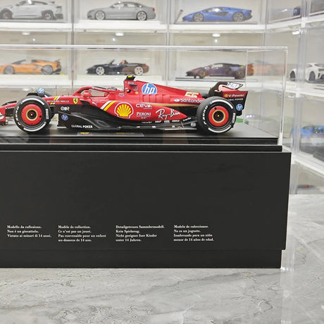 1:18 Ferrari 2024 SF-24 #55 United States GP Austin Carlos Sainz F1 Resin-Modell von Look Smart – Ansicht 14