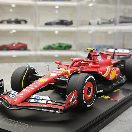 1:18 Ferrari 2024 SF-24 #55 United States GP Austin Carlos Sainz F1 Resin-Modell von Look Smart – Ansicht 3