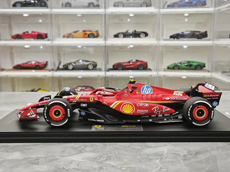 1:18 Ferrari 2024 SF-24 #55 United States GP Austin Carlos Sainz F1 Resin-Modell von Look Smart – Ansicht 5