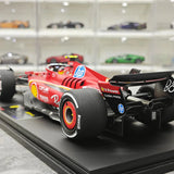 1:18 Ferrari 2024 SF-24 #55 미국 GP 오스틴 카를로스 사인즈 F1 룩 스마트의 레진 모델 자동차 - 뷰 6