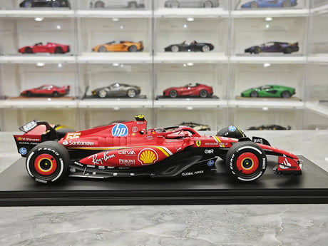 1:18 Ferrari 2024 SF-24 #55 United States GP Austin Carlos Sainz F1 Resin-Modell von Look Smart – Ansicht 9