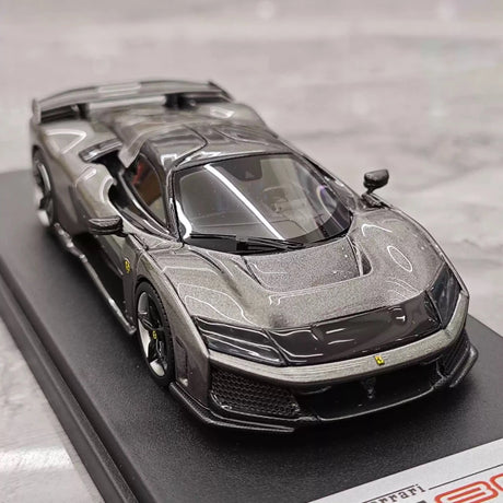[Look Smart] 1:43 Ferrari 2024 F80 Gray Model Car Resin