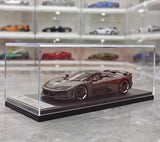 [Look Smart] 1:43 Ferrari 2024 F80 Gray Model Car Resin