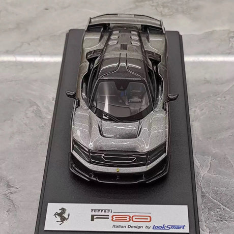 [Look Smart] 1:43 Ferrari 2024 F80 Gray Model Car Resin
