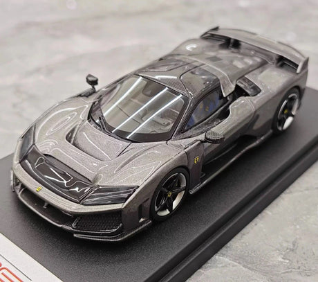 [Look Smart] 1:43 Ferrari 2024 F80 Gray Model Car Resin