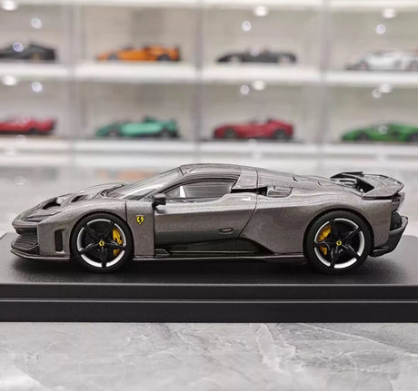 [Look Smart] 1:43 Ferrari 2024 F80 Gray Model Car Resin