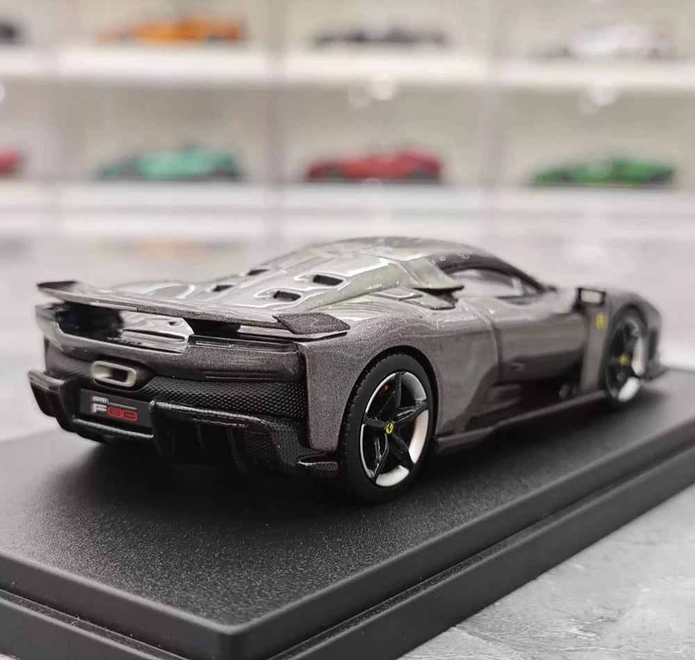 [Look Smart] 1:43 Ferrari 2024 F80 Gray Model Car Resin