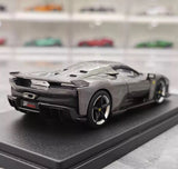 [Look Smart] 1:43 Ferrari 2024 F80 Gray Model Car Resin