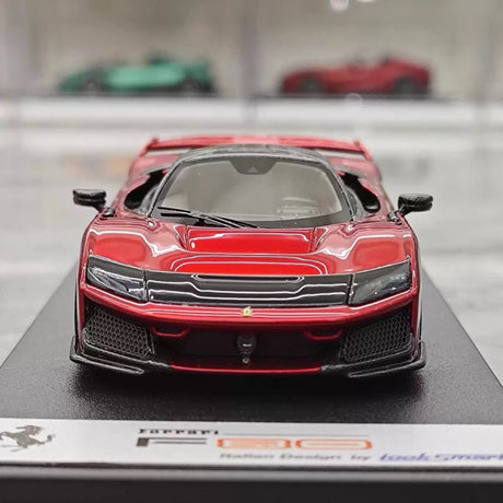 [Look Smart] 1:43 Ferrari 2024 F80 Red Model Car Resin