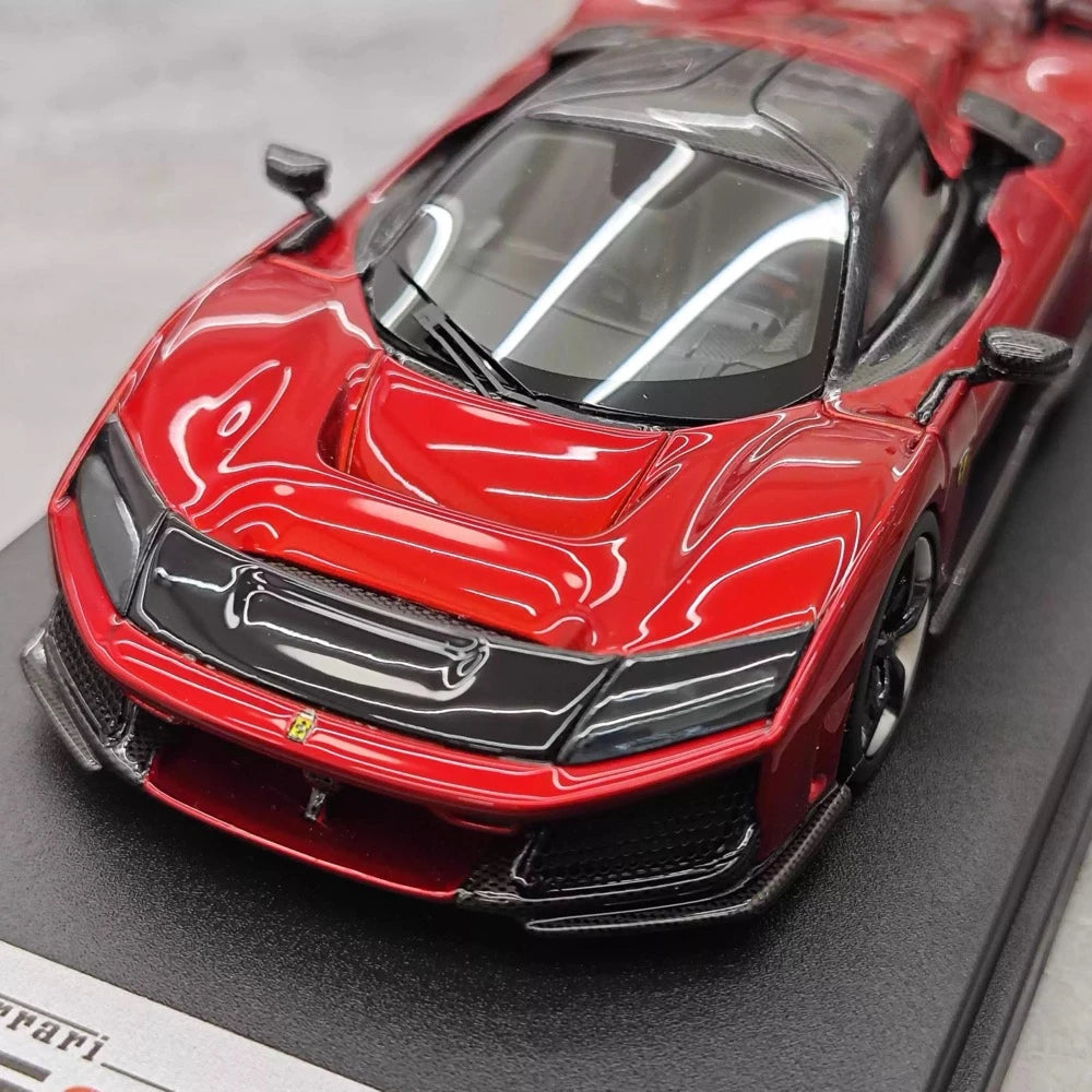 [Look Smart] 1:43 Ferrari 2024 F80 Red Model Car Resin