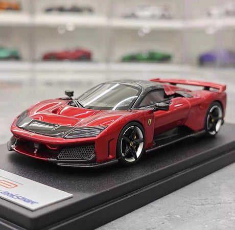 [Look Smart] 1:43 Ferrari 2024 F80 Red Model Car Resin
