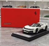 [Look Smart] 1:43 Ferrari 2024 F80 White Model Car Resin