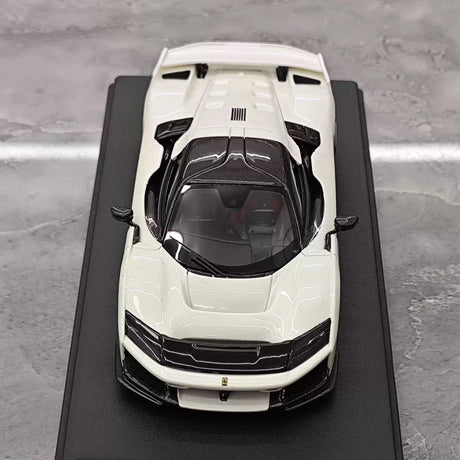 [Look Smart] 1:43 Ferrari 2024 F80 White Model Car Resin