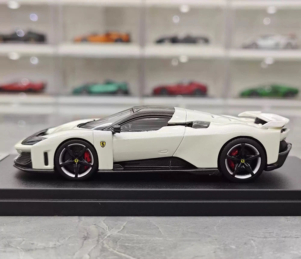 [Look Smart] 1:43 Ferrari 2024 F80 White Model Car Resin