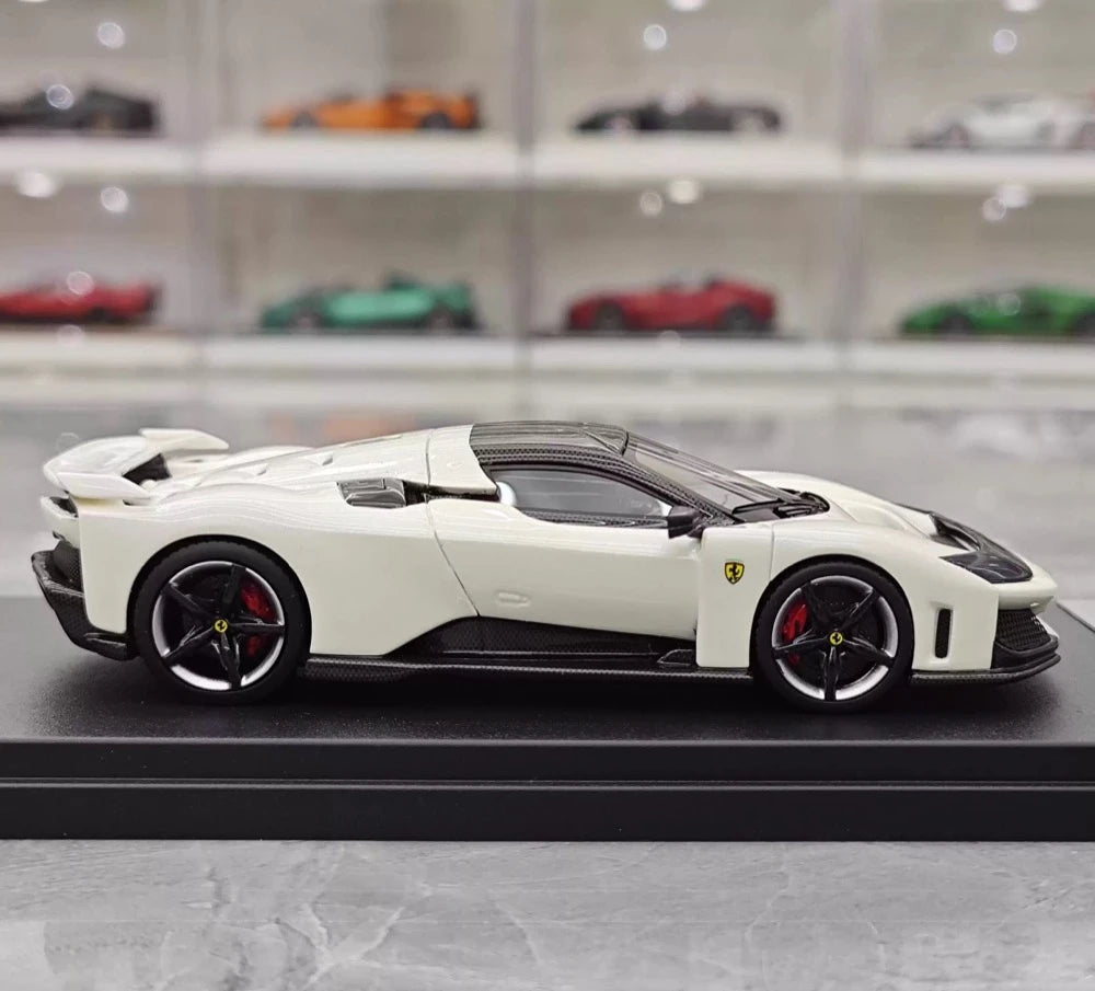 [Look Smart] 1:43 Ferrari 2024 F80 White Model Car Resin