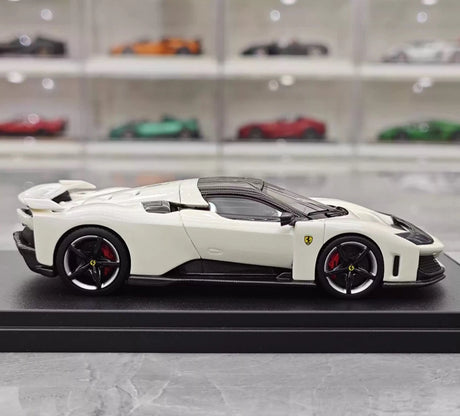 [Look Smart] 1:43 Ferrari 2024 F80 White Model Car Resin