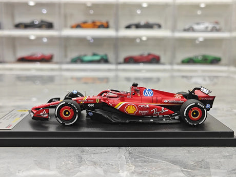 1:43 Ferrari 2024 SF-24 #16 أبوظبي GP تشارلز لوكلي F1 ر سيارة موديل راتنج من لوك سمارت - عرض 5