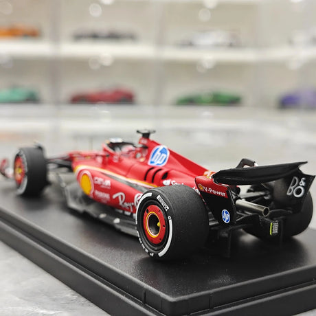 1:43 Ferrari 2024 SF-24 #16 أبوظبي GP تشارلز لوكلير سيارة موديل راتنج F1 من لوك سمارت - عرض 6