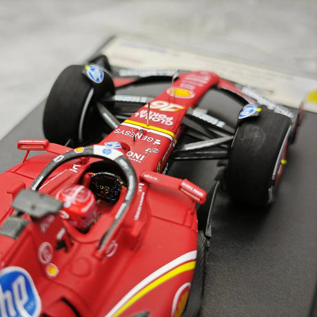 1:43 Ferrari 2024 SF-24 #16 الولايات المتحدة GP أوستن تشارلز لوكلير F1 نموذج سيارة راتنج من لوك سمارت - عرض 13