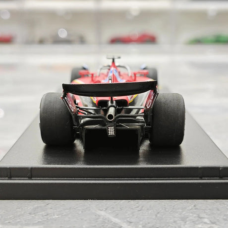 1:43 Ferrari 2024 SF-24 #16 الولايات المتحدة GP أوستن تشارلز لوكليرك نموذج سيارة من الراتنج F1 من لوك سمارت - عرض 7