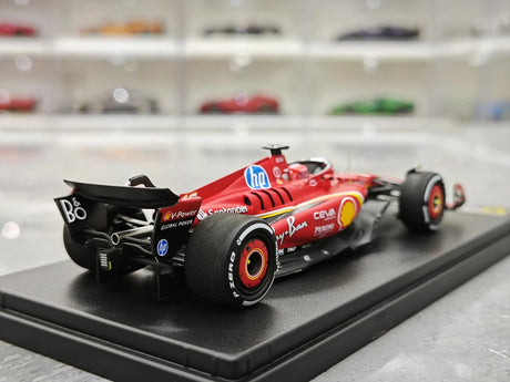 1:43 Ferrari 2024 SF-24 #16 الولايات المتحدة GP أوستن تشارلز لوكليرك F1 نموذج سيارة راتنج من لوك سمارت - عرض 8